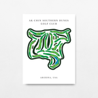 Ak-Chin Southern Dunes Golf Club Golf Course Print, Arizona
