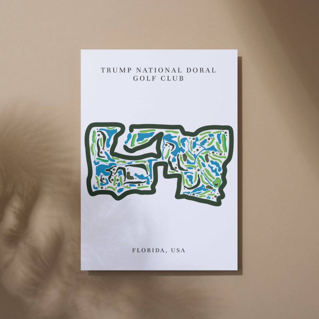 Trump National Doral Golf Club, Golf Course Print, Florida