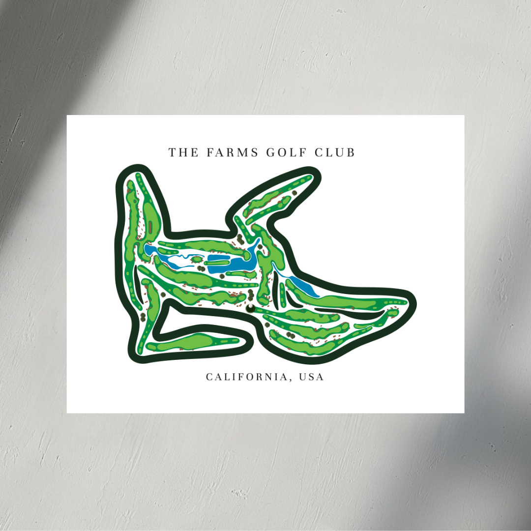 The Farms Golf Club, Golf Course Prints, California