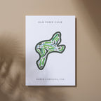 Old Town Club, Golf Course Print, North Carolina