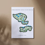Streamsong Golf & Club house, Golf Course Print, Florida