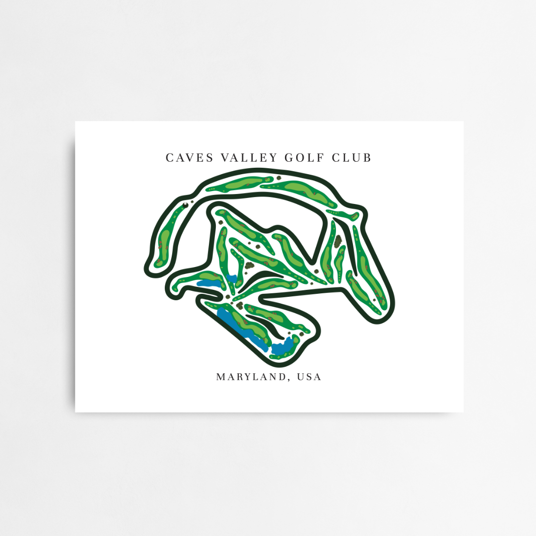 Caves Valley Golf Club, Golf Course Prints, Maryland