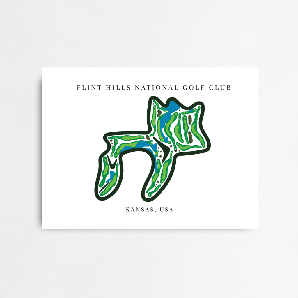 Flint Hills National Golf Club, Golf Course Prints, Kansas