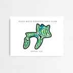 Flint Hills National Golf Club, Golf Course Prints, Kansas