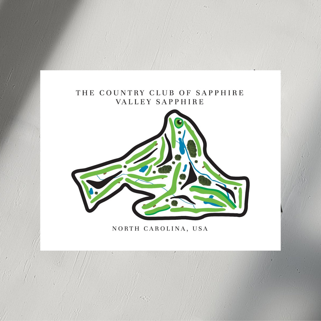 The Country Club of Sapphire Valley Golf Course Prints, North Carolina