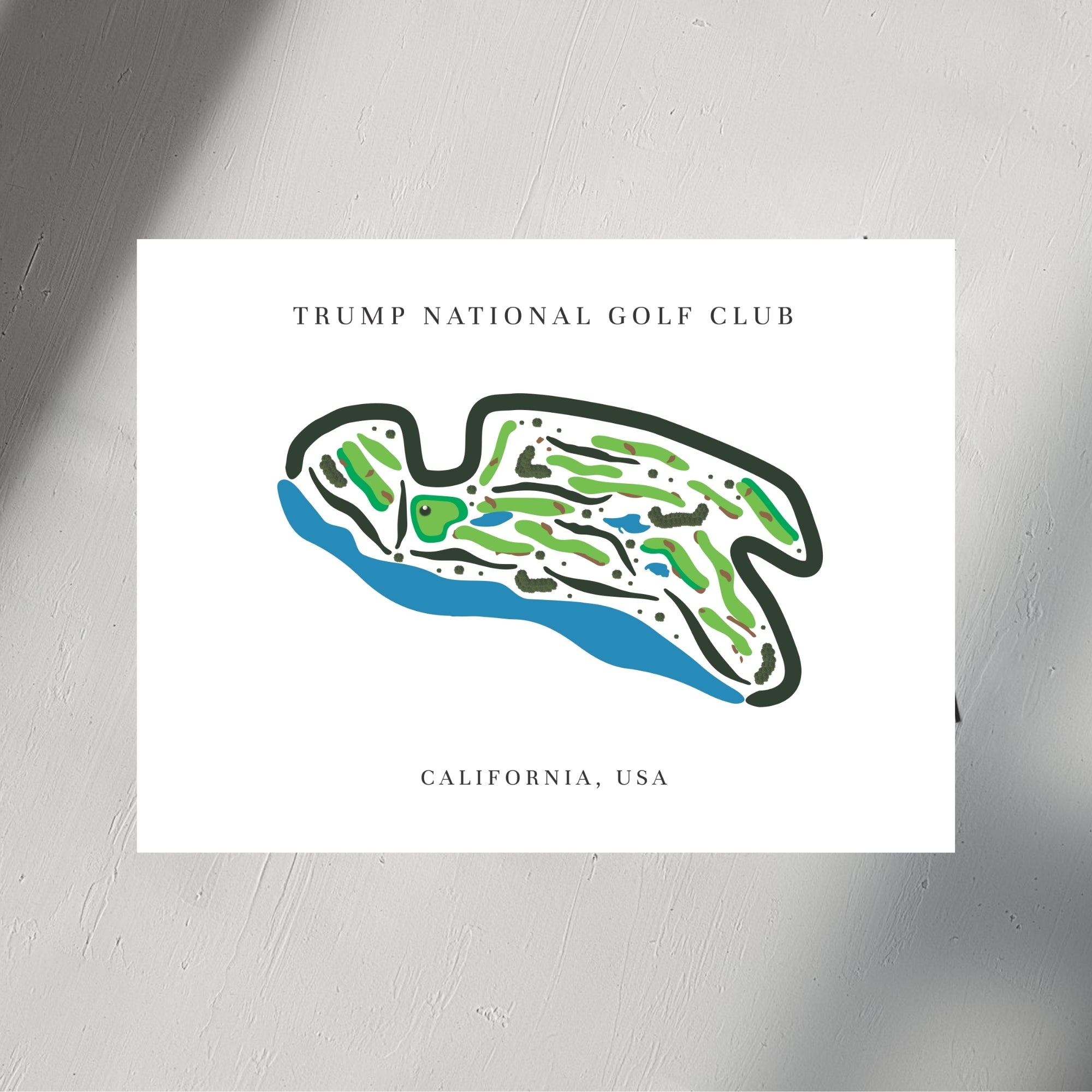 Trump National Golf Club, Golf Course Print, California