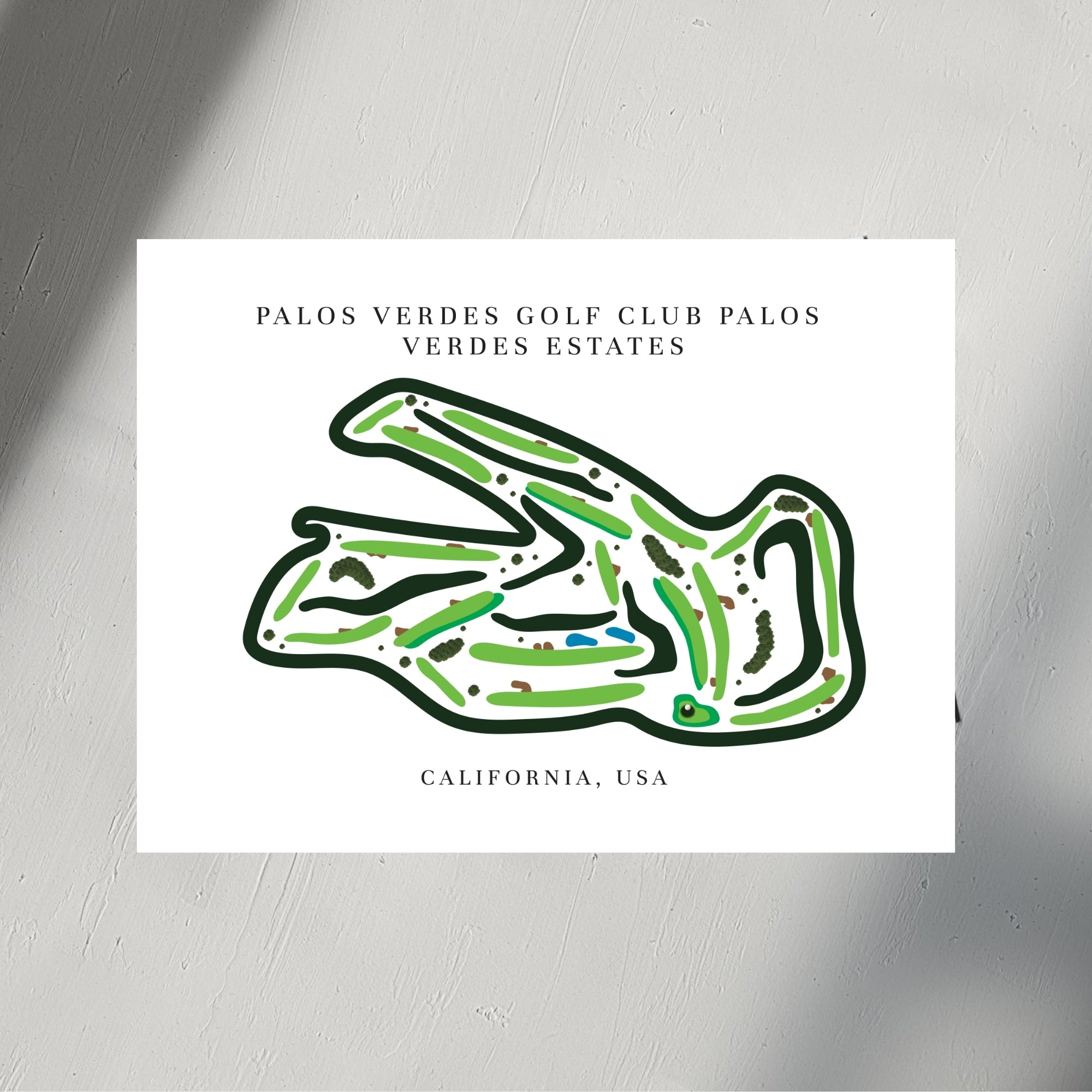 Palos Verdes Golf Club Golf Course Prints, California