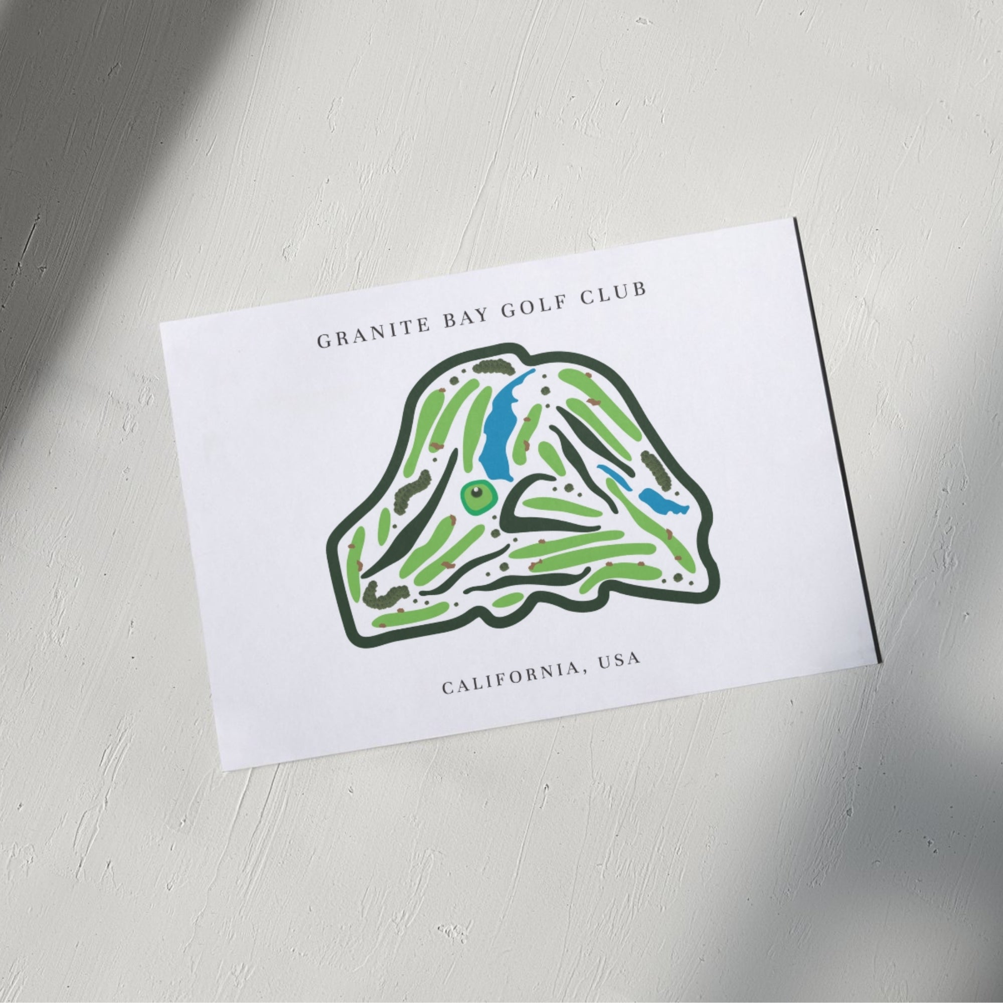 Granite Bay Golf Club, Golf Course Print, California