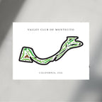 Valley Club of Montecito, Golf Course Print, California