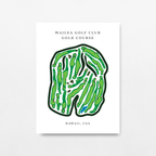 Wailea Golf Club Golf Course Prints, Hawaii