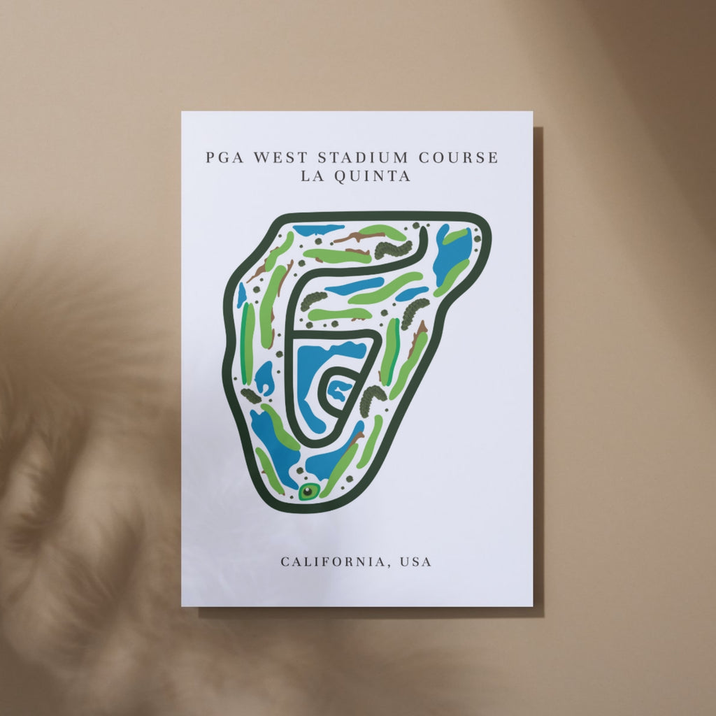 PGA West Stadium Course, Golf Course Print, California