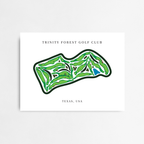 Trinity Forest Golf Club, Golf Course Prints, Texas