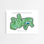 Wawonowin Country Club, Golf Course Prints, Michigan