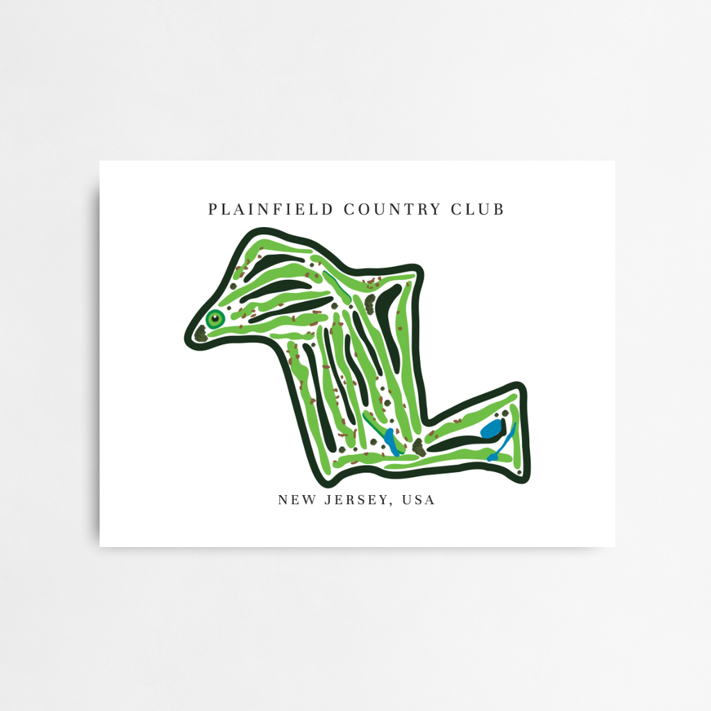 Plainfield Country Club, Golf Course Prints, New Jersey