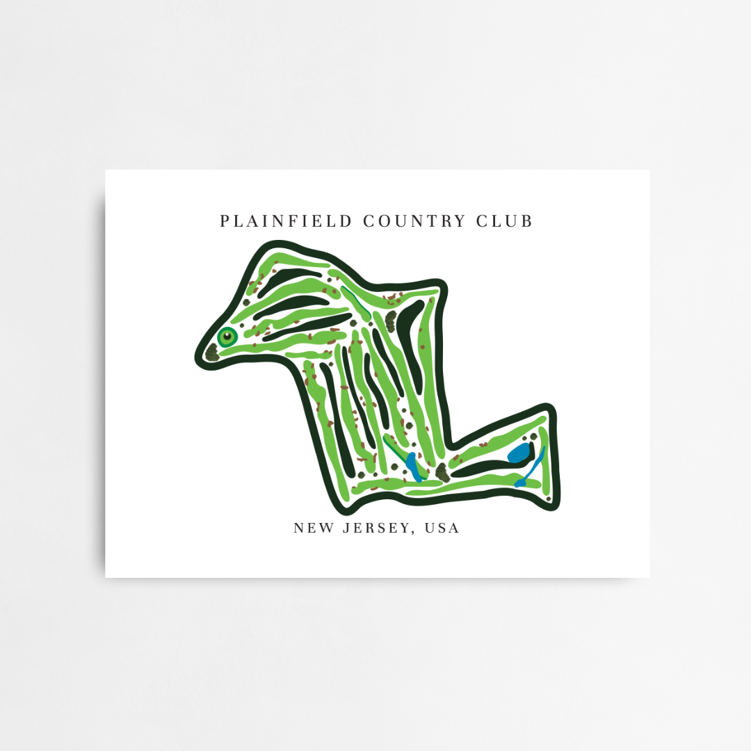 Plainfield Country Club, Golf Course Prints, New Jersey