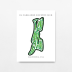 El Caballero Country Club, Golf Course Prints, California