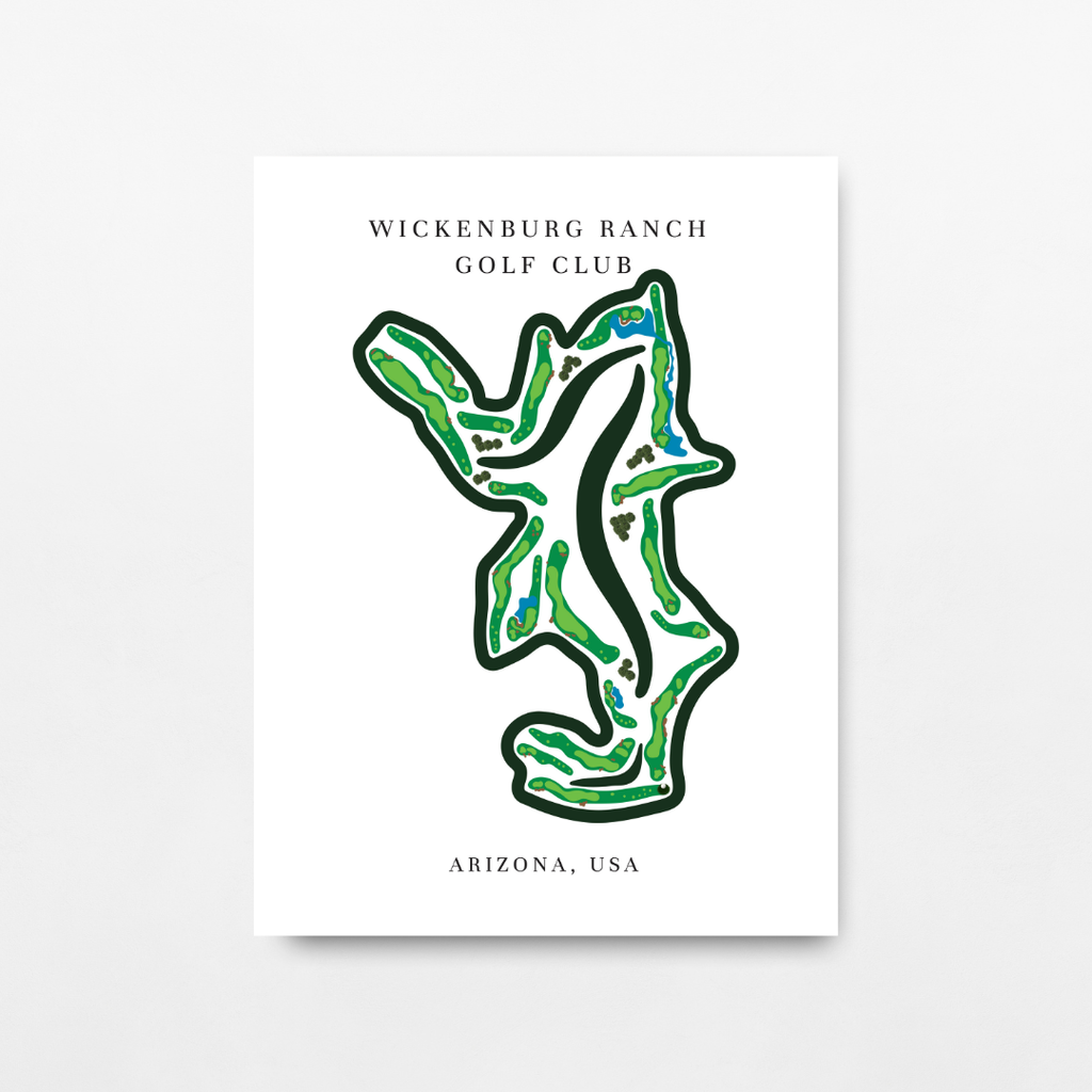 Wickenburg Ranch Golf Club, Golf Course Print, Arizona
