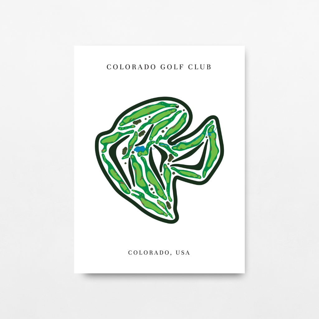 Colorado Golf Club, Golf Course Prints, Colorado
