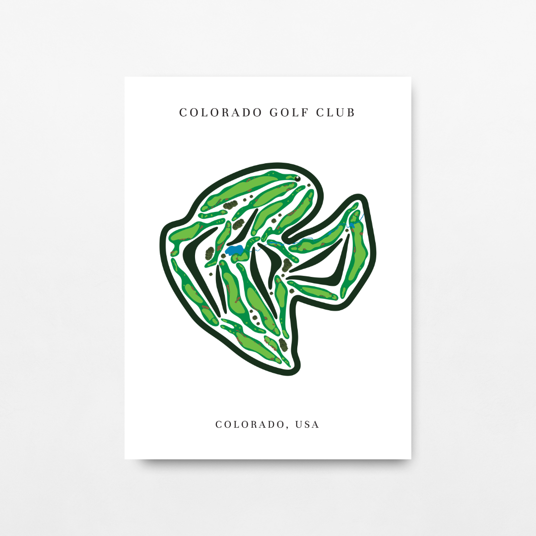 Colorado Golf Club, Golf Course Prints, Colorado