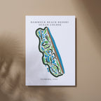 Hammock Beach Resort Ocean, Golf Course Print, Florida