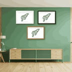 Providence Country Club Golf Course Prints, North Carolina