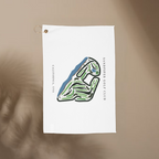 Sandpiper Golf Club, Golf Course Print, California | Golf Course Print Towels | Golf Course Microfiber