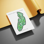 Stoatin Brae Golf Course Prints, Michigan, Golf Map Artwork