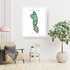 TPC Craig Ranch Golf Course Prints, Texas, Golf Map Artwork