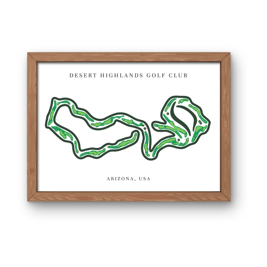 Desert Highlands Golf Club, Golf Course Print, Arizona