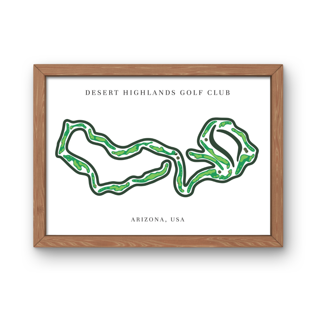 Desert Highlands Golf Club, Golf Course Print, Arizona