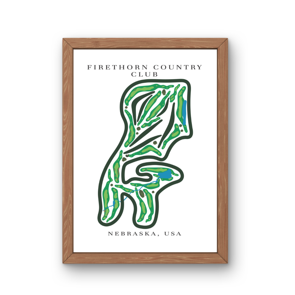 Firethorn Country Club, Golf Course Prints, Nebraska