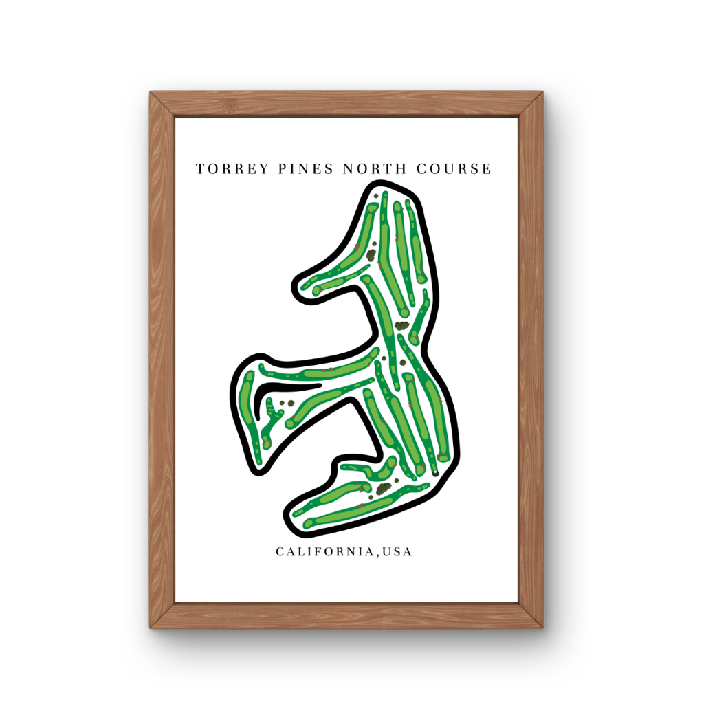 Torrey Pines North Course, Golf Course Print, California