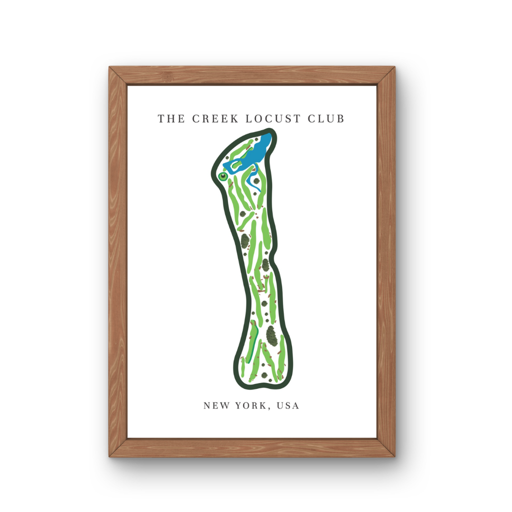 The Creek Locust Club, Golf Course Prints, New York