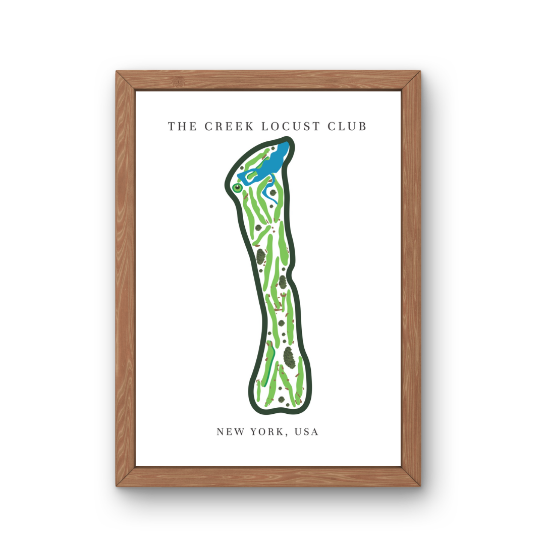 The Creek Locust Club, Golf Course Prints, New York