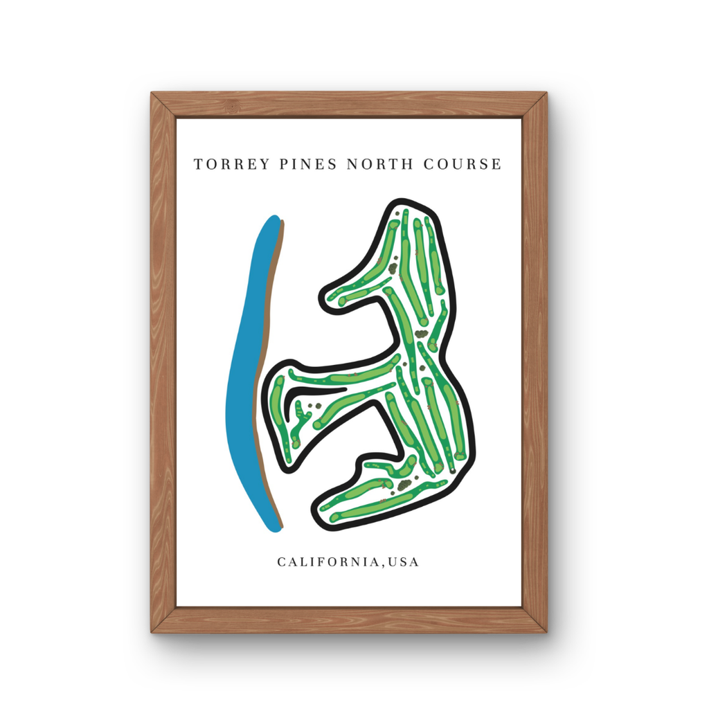 Torrey Pines North Course, Golf Course Print, California