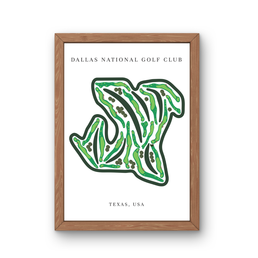 Dallas National Golf Club, Golf Course Prints, Texas