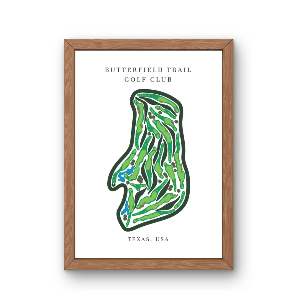 Butterfield Trail Golf Club, Golf Course Prints, Texas
