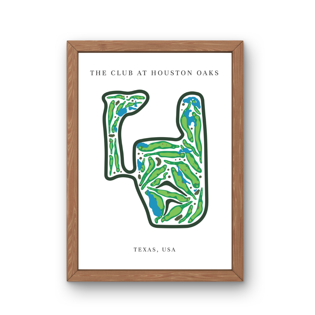 The Club at Houston Oaks, Golf Course Prints, Texas