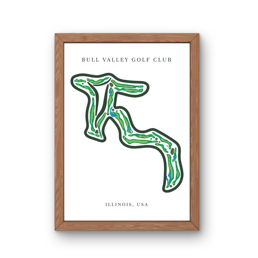 Bull Valley Golf Club, Golf Course Prints, Illinois