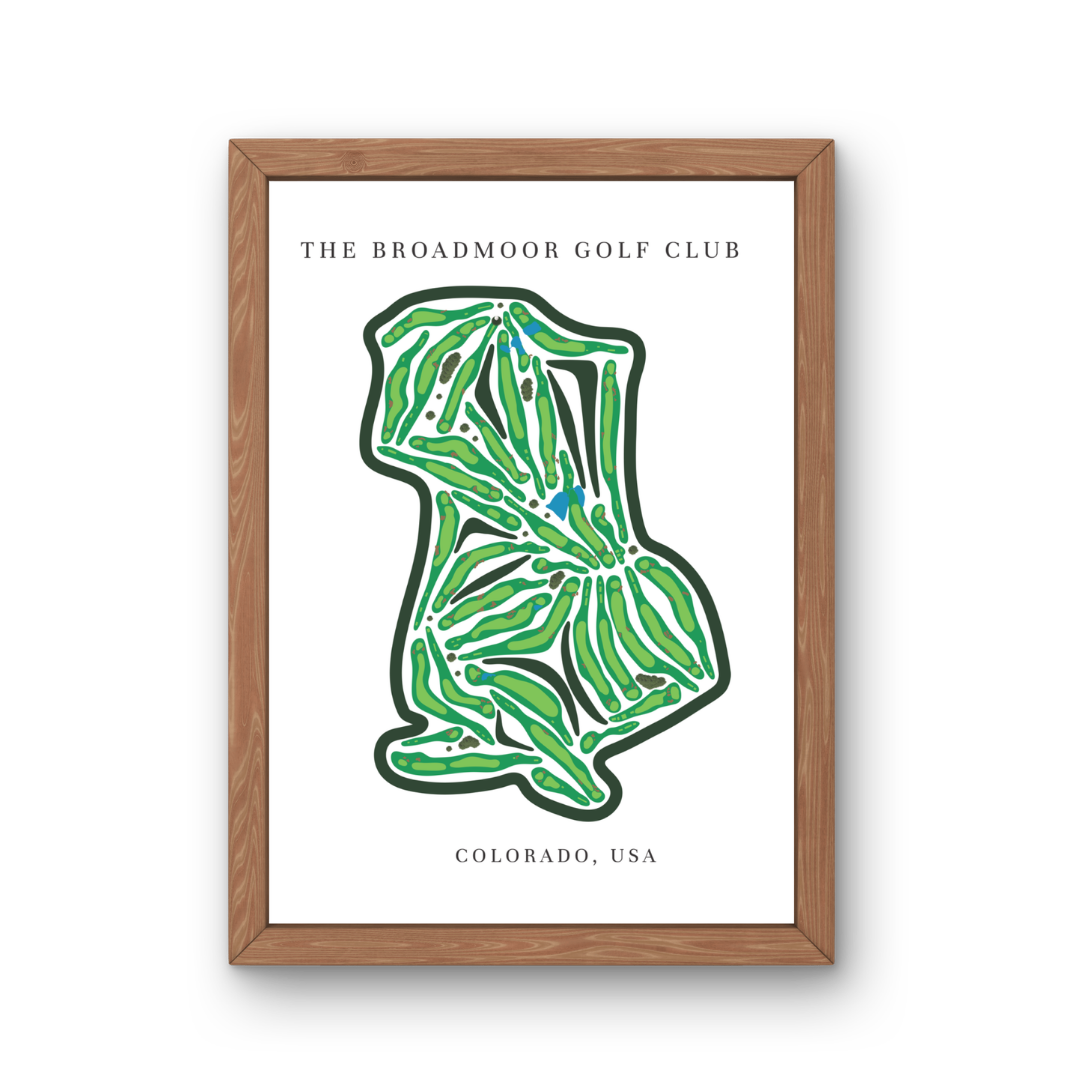 The Broadmoor Golf Club, Golf Course Prints, Colorado