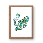 TPC Sawgrass Golf Course, Ponte Verda Beach (TOP), Golf Course Prints, Florida