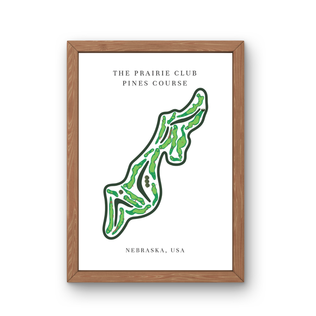 The Prairie Club Golf Club, Golf Course Print, Nebraska