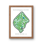 Wannamoisett Country Club, Golf Course Prints, Rhode Island