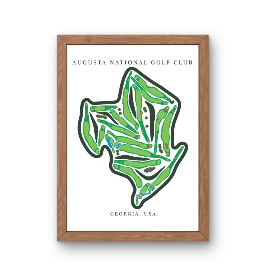 Augusta National Golf Club, Golf Course Print, Georgia