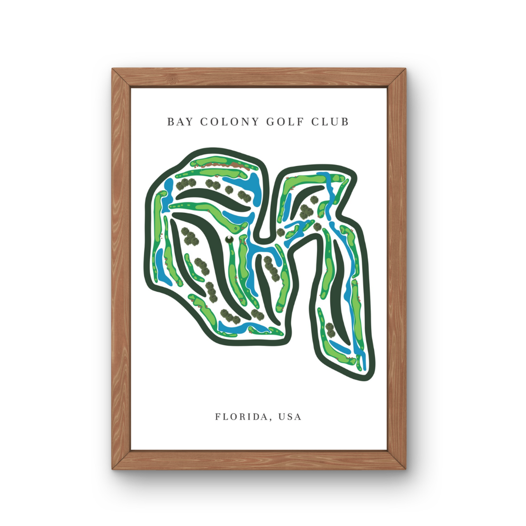 Bay Colony Golf Club, Golf Course Prints, Florida