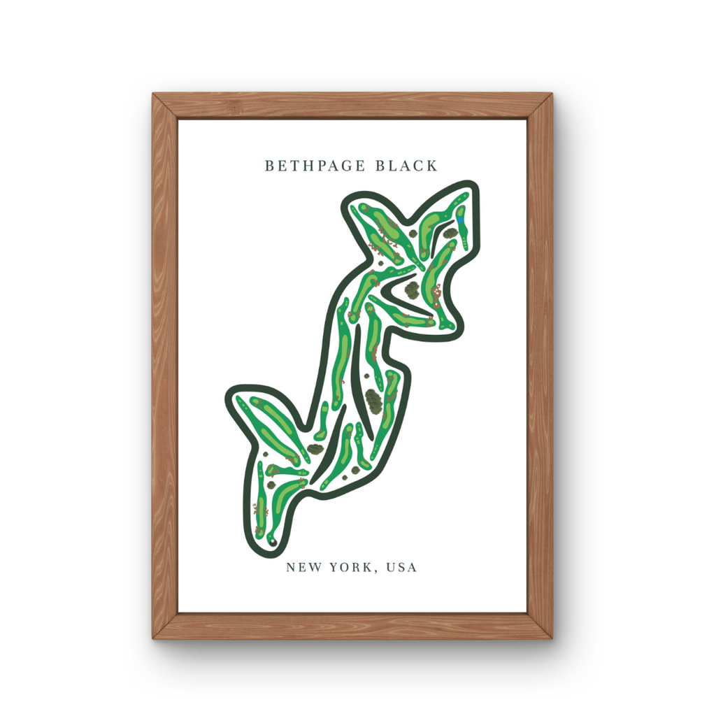 Bethpage Black, Golf Course Prints, New York