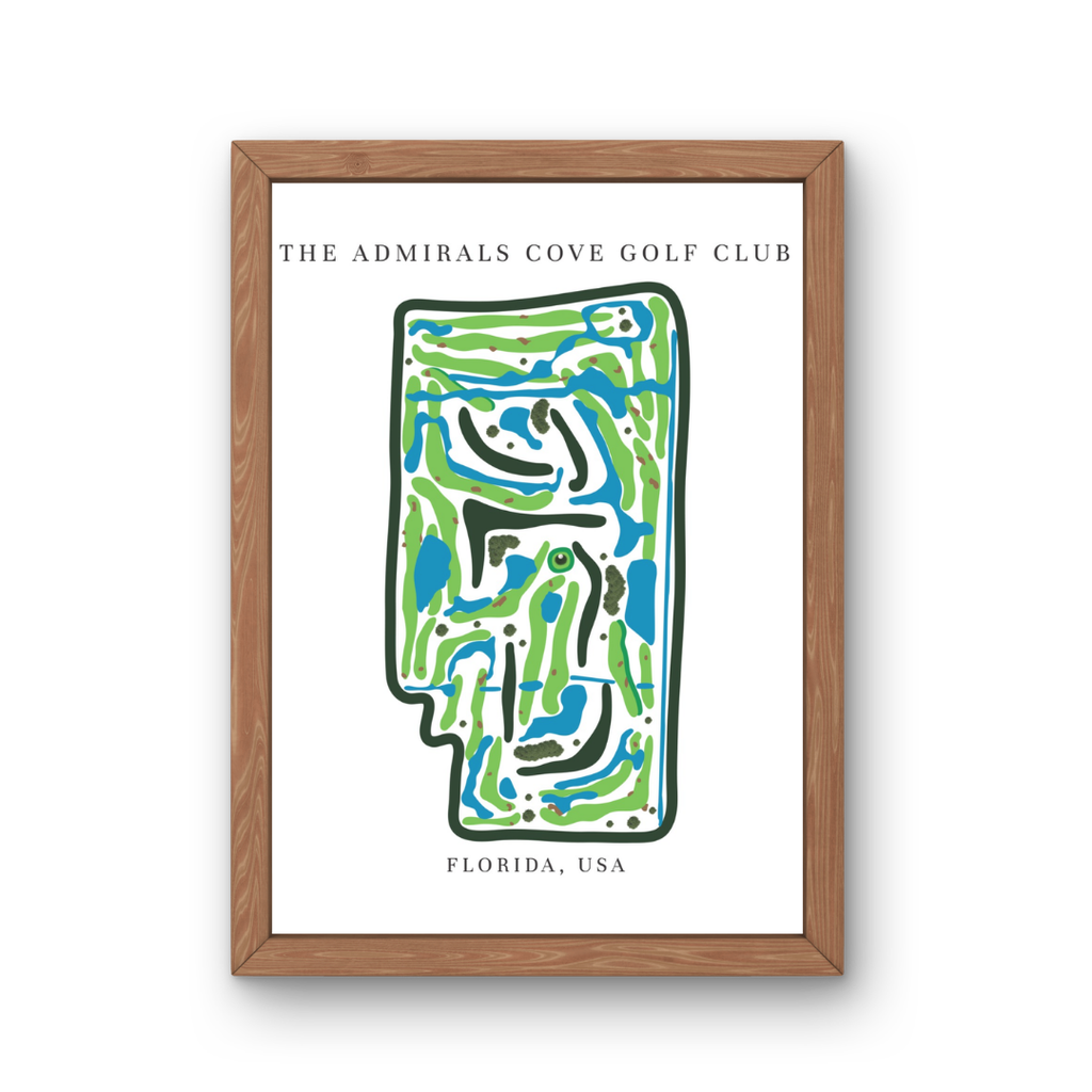 The Admirals Cove Golf Club, Golf Course Prints, Florida