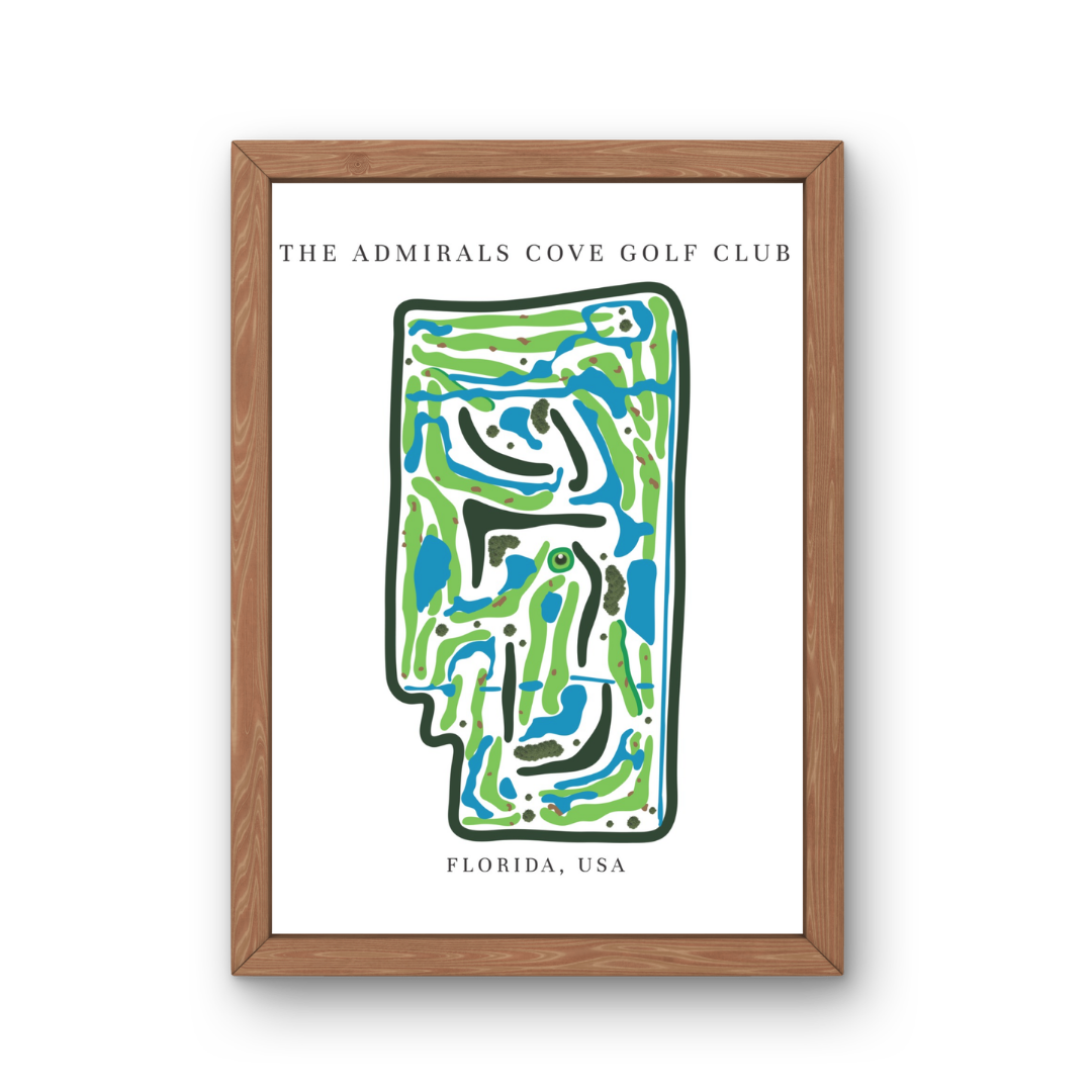 The Admirals Cove Golf Club, Golf Course Prints, Florida