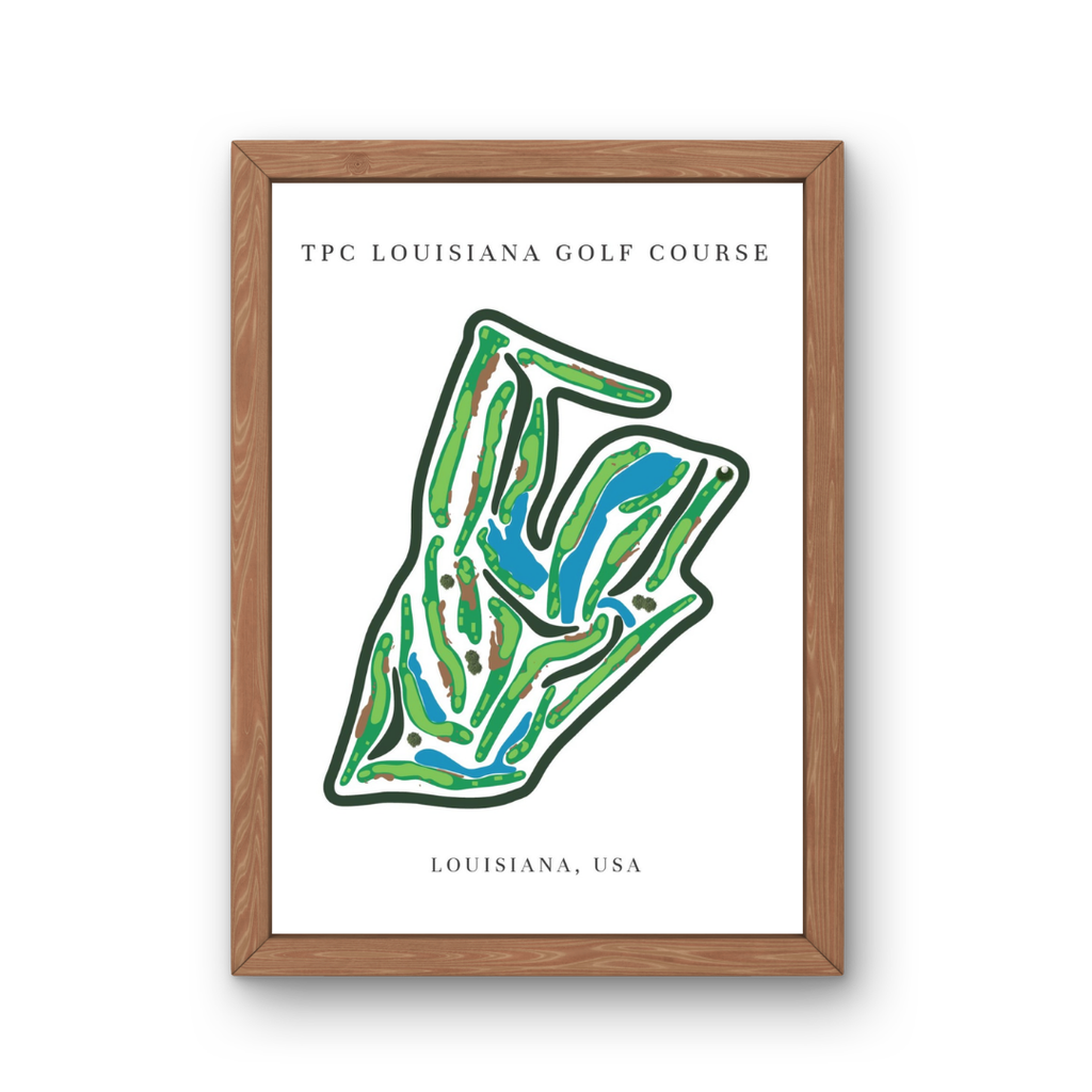 TPC Louisiana Golf Club, Golf Course Print, Louisiana