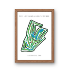 TPC Louisiana Golf Club, Golf Course Print, Louisiana